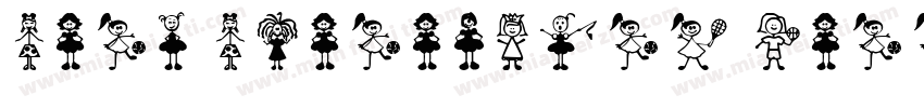 Card Characters Narr字体转换